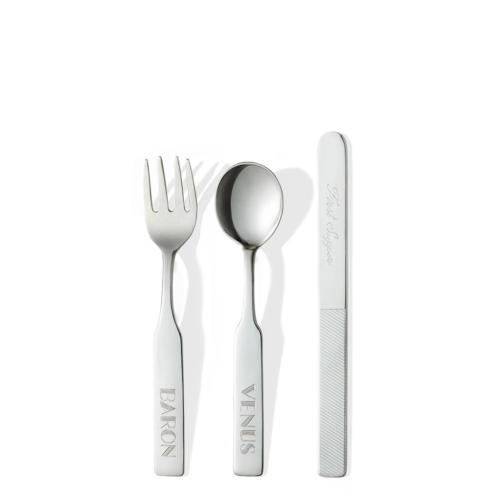 FIRST SUPPER SILVERWARE SET