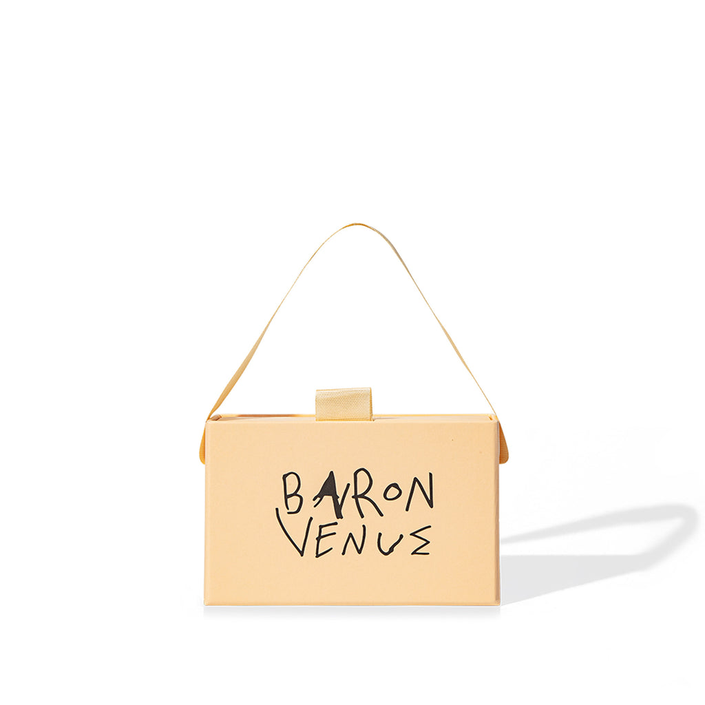 COSMIC crystal flute presentation box with Baron Venus stemware and silverware collection