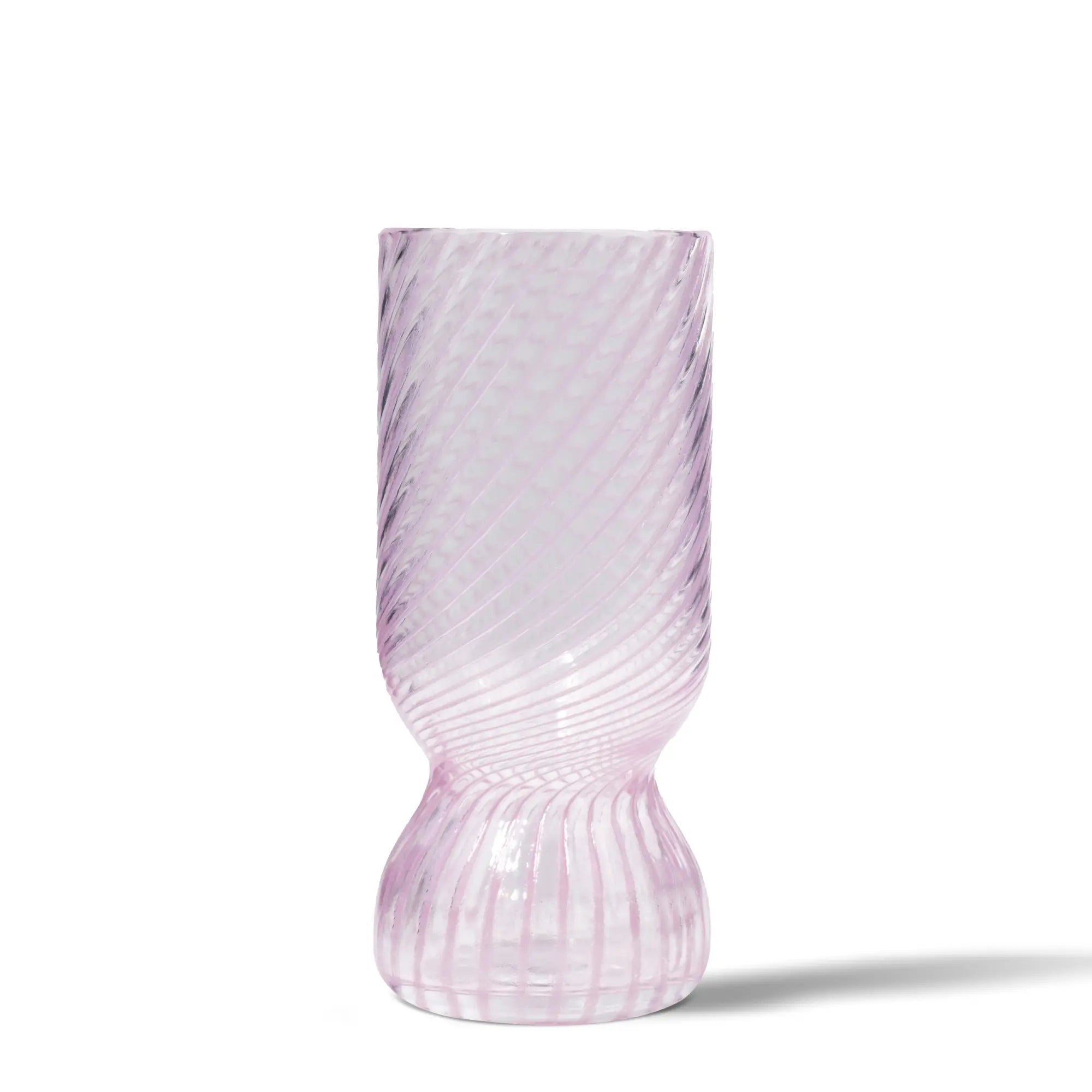 PINK TWISTED Crystal Flute