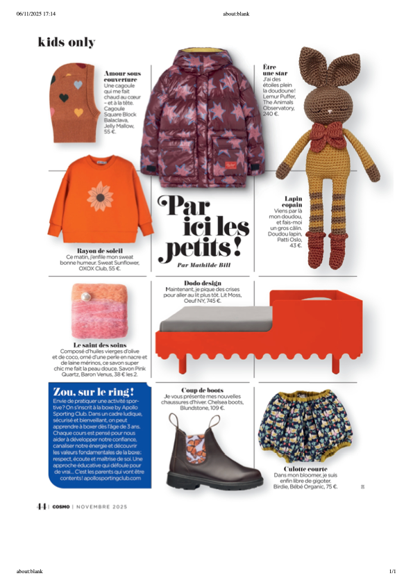 MARIE CLAIRE ENFANTS 30