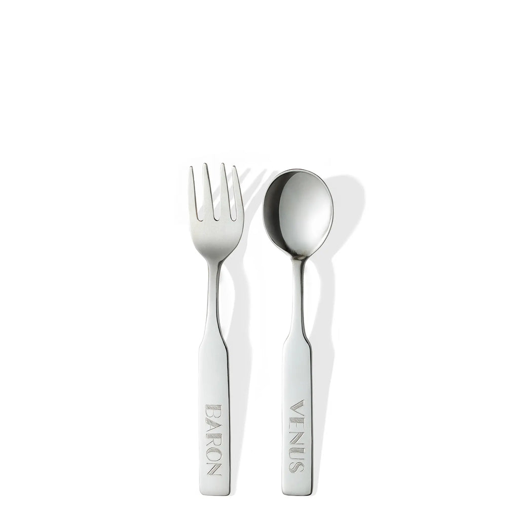 MOON & FORK SILVERWARE SET