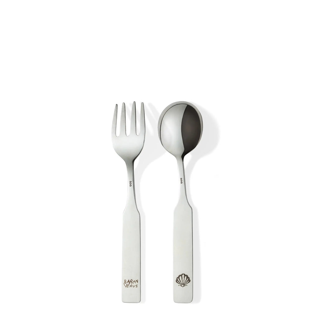 MOON & FORK SILVERWARE SET
