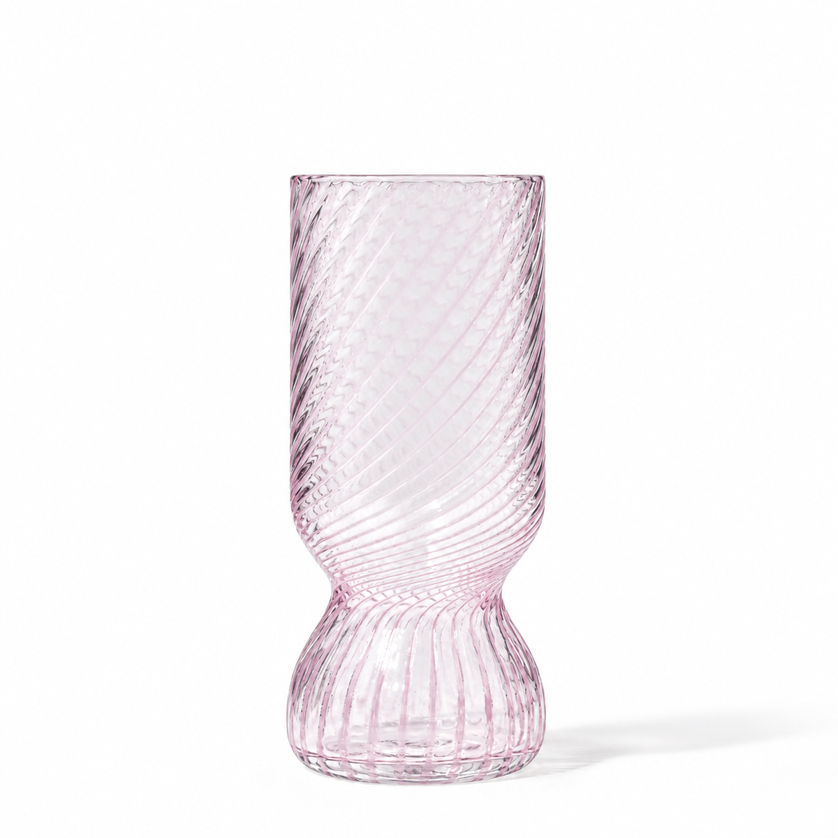 PINK TWISTED Crystal Flute