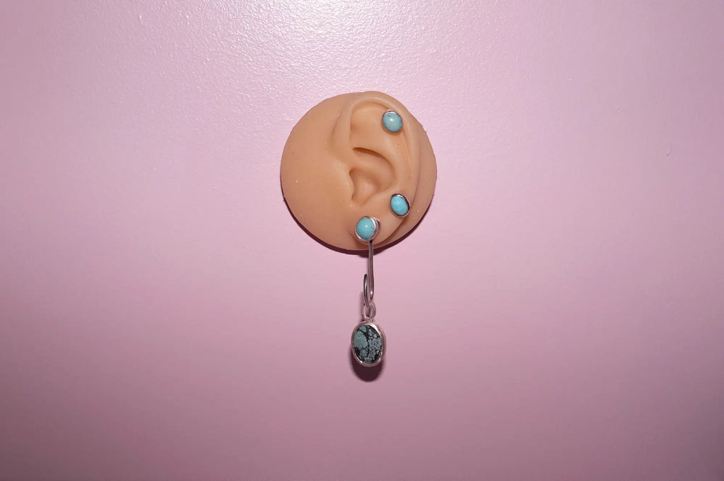 MOONRISE TURQOISE EARRINGS