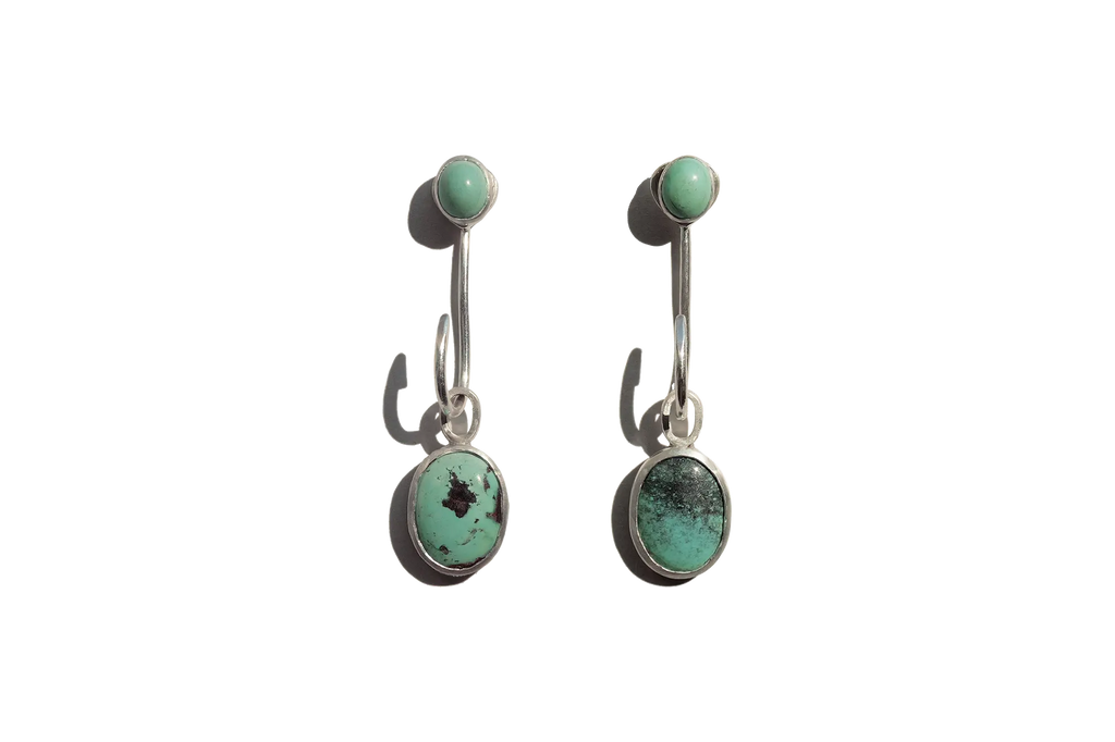 MOONRISE TURQOISE EARRINGS