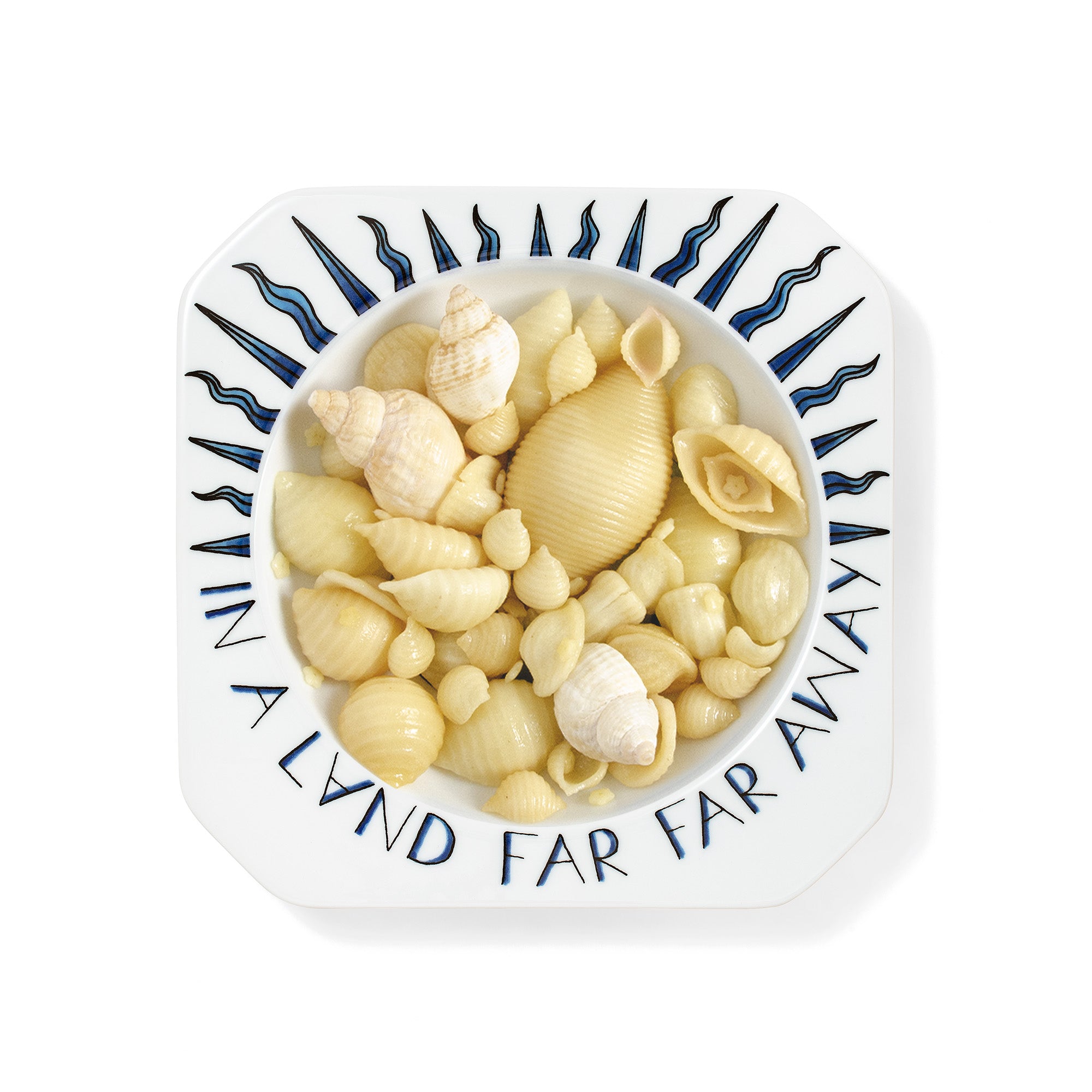 white porcelain plate handmade in Germany